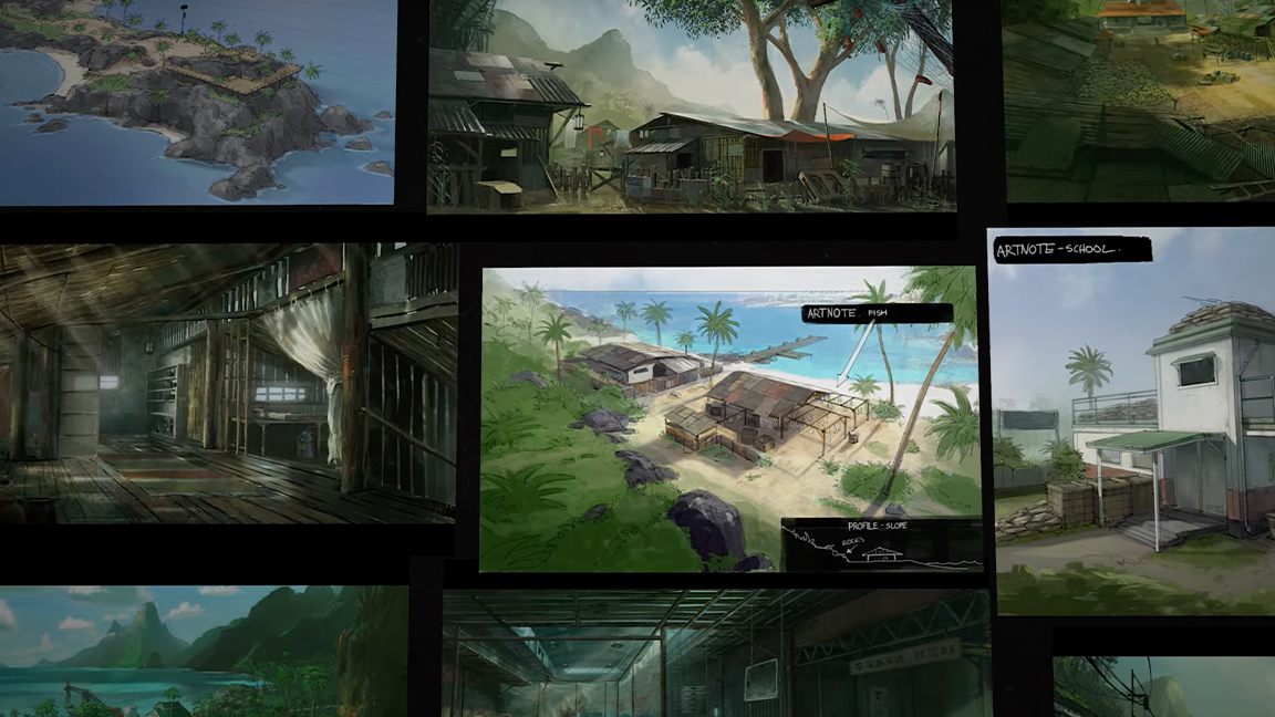 Crytek games over the years; concept art, game screens, dev photos
