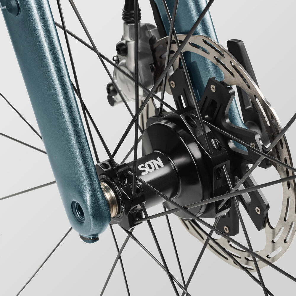 A SON Dynamo front hub
