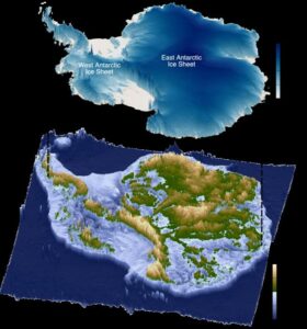 Antarctica ancient landscape mysterious