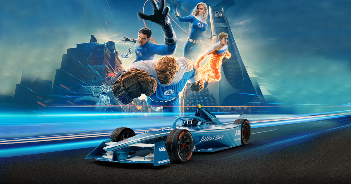 Formula E unites with Marvel for Fantastic Four London E-Prix