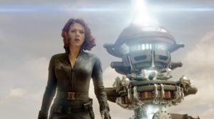 THE AVENGERS, Scarlett Johansson as Black Widow, 2012. ph: Industrial Light & Magic/©Walt Disney Studios Motion Pictures/courtesy Everett Collection