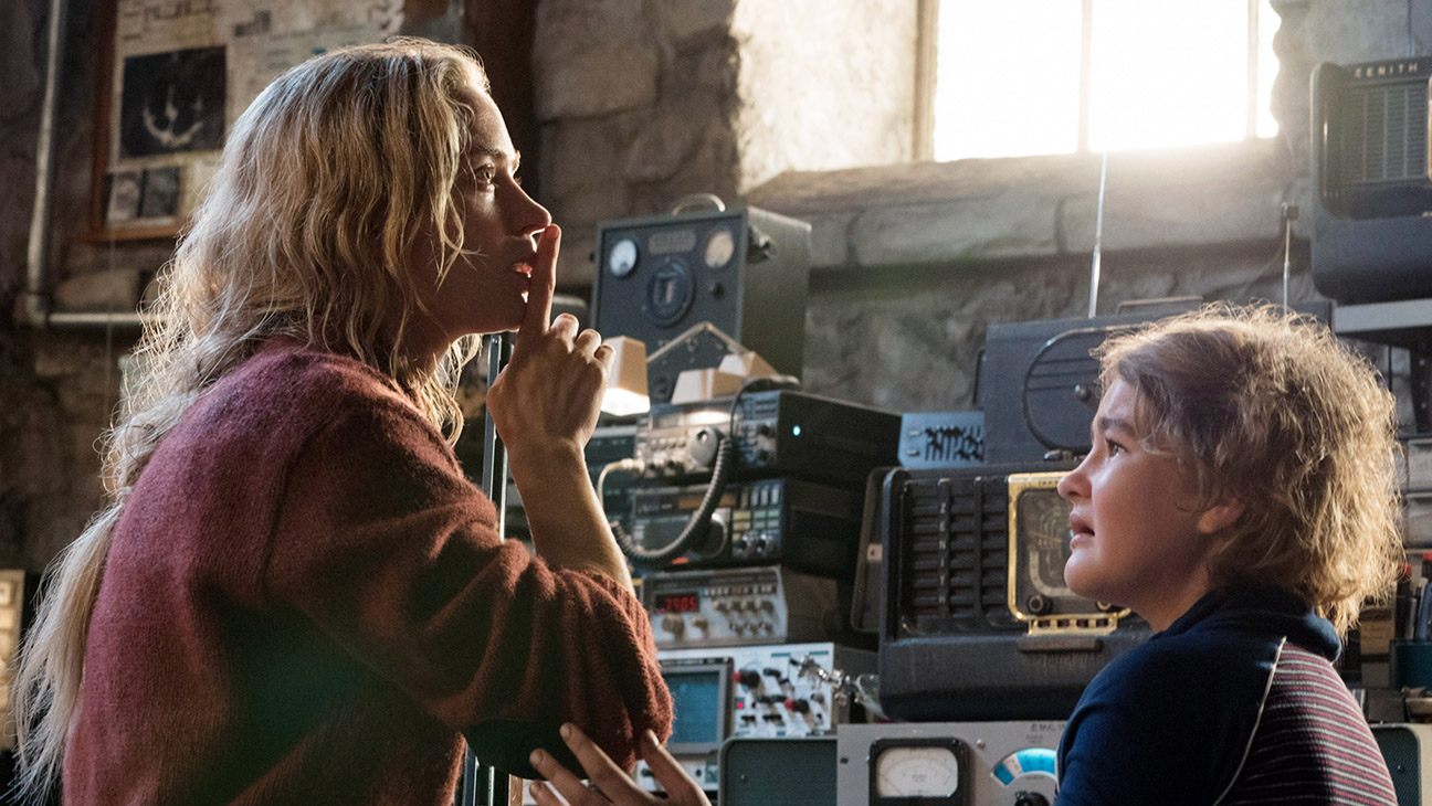 A Quiet Place, from left: Emily Blunt, Millicent Simmonds, 2018.