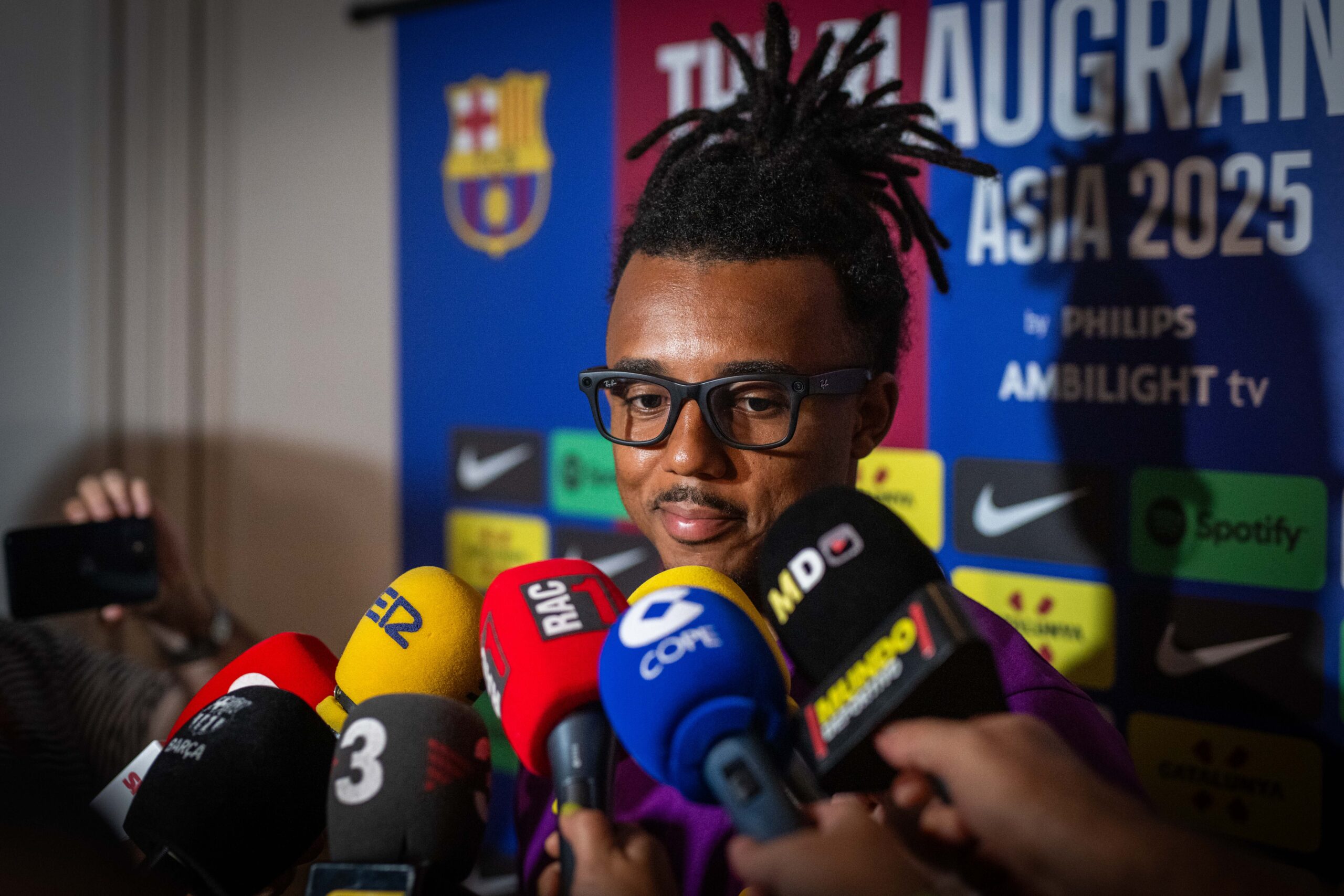 Jules Kounde delighted at Barça