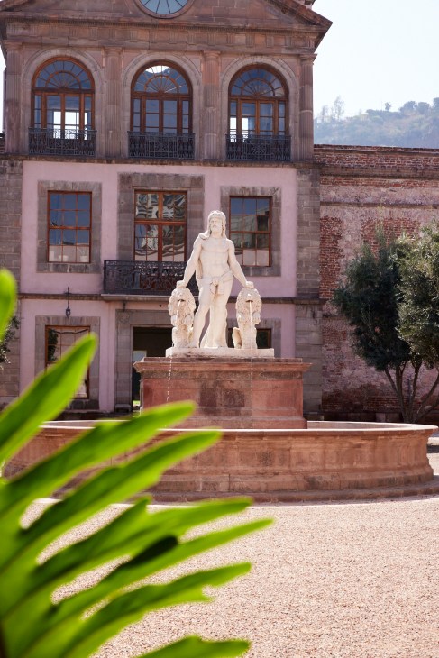 A marble statue