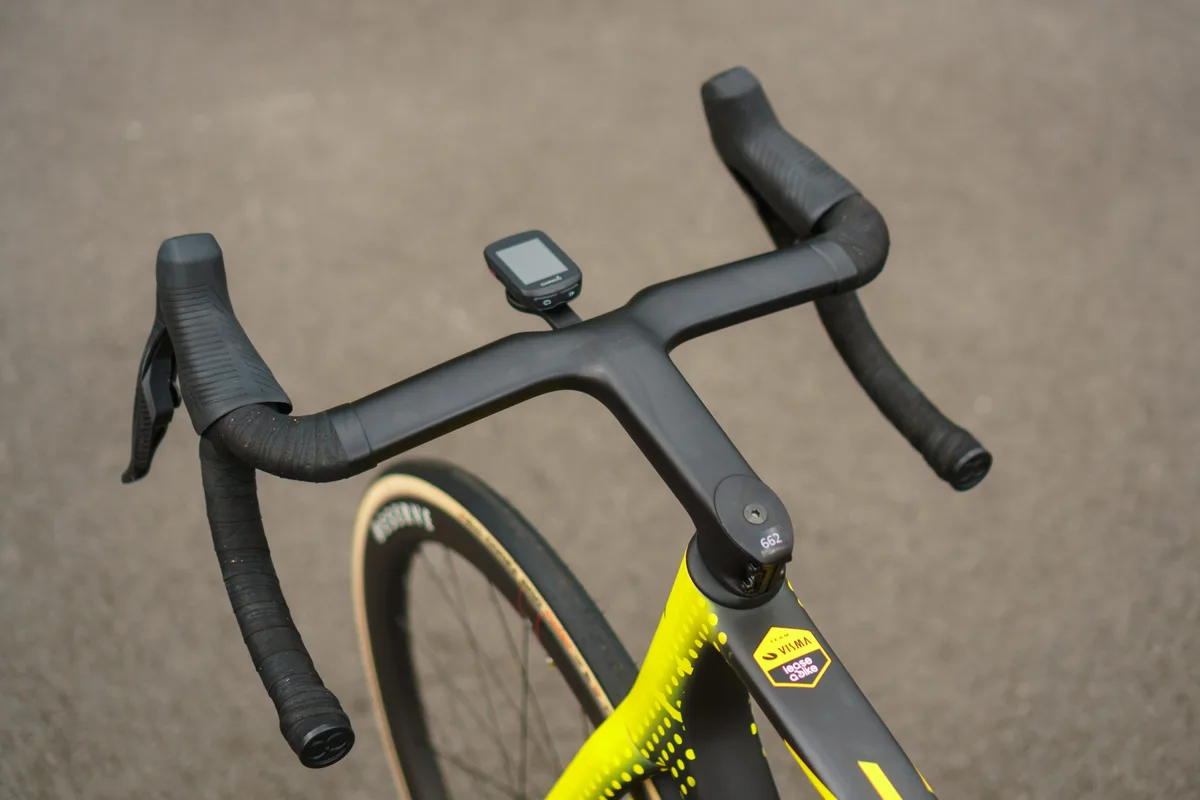 Matteo Jorgenson's new Cervélo R5 at the 2025 Tour de France