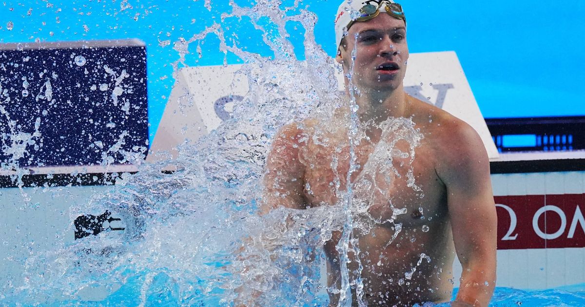 Leon Marchand sets stunning World Record in Men’s 200m Individual Medley in Singapore