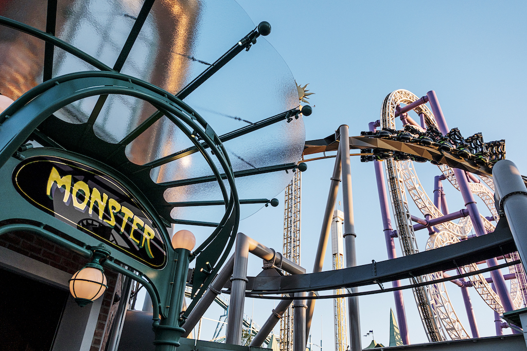 Monster coaster Grona Lund