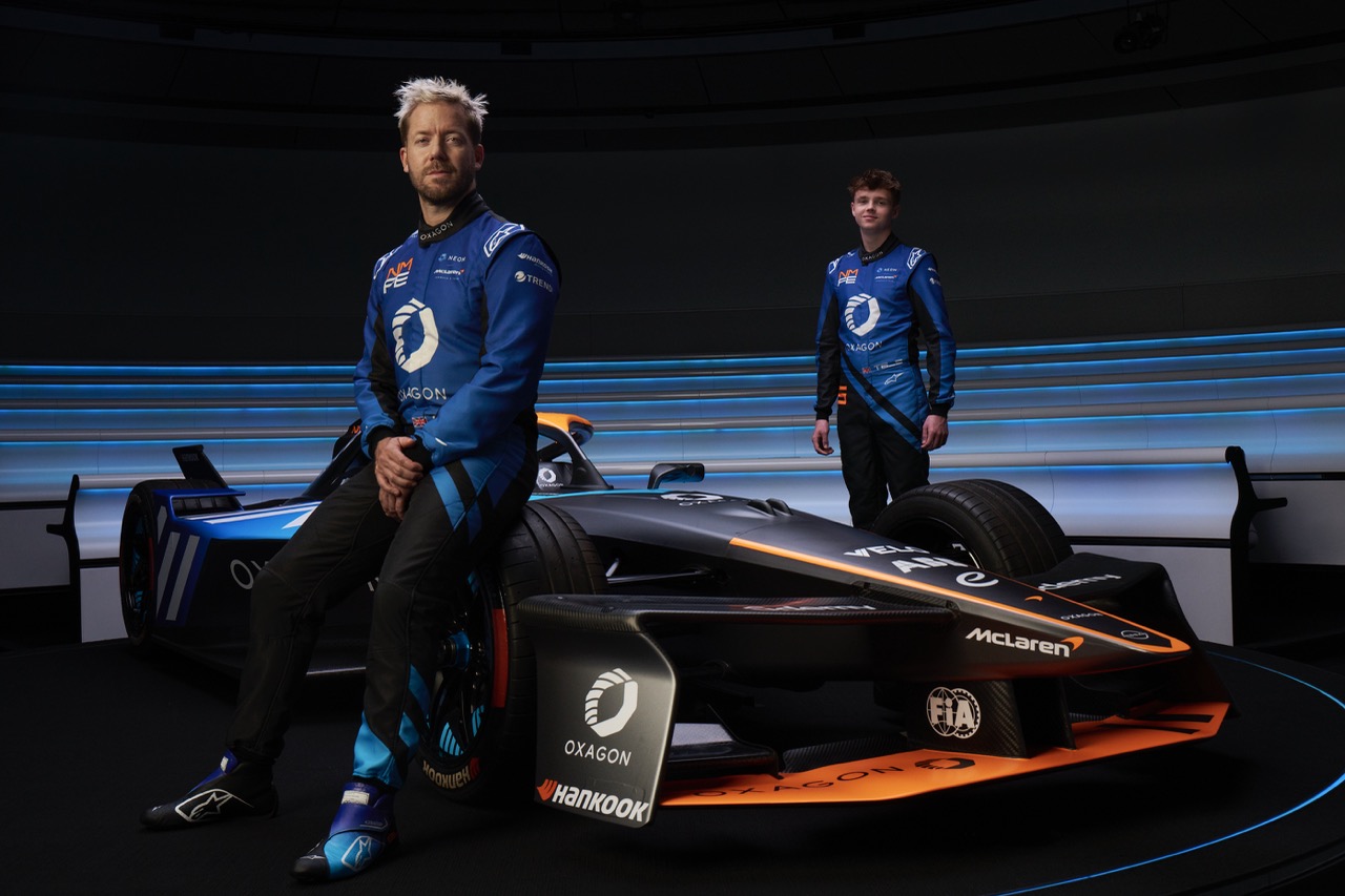 NEOM McLaren and Oxagon unveil special edition livery for the London E-Prix
