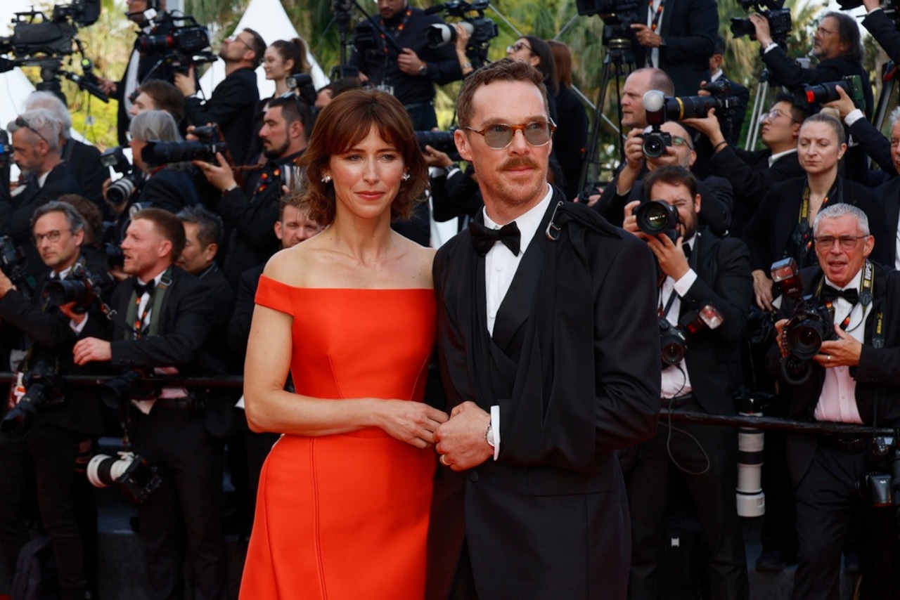 Sophie Hunter, left, and Benedict Cumberbatch