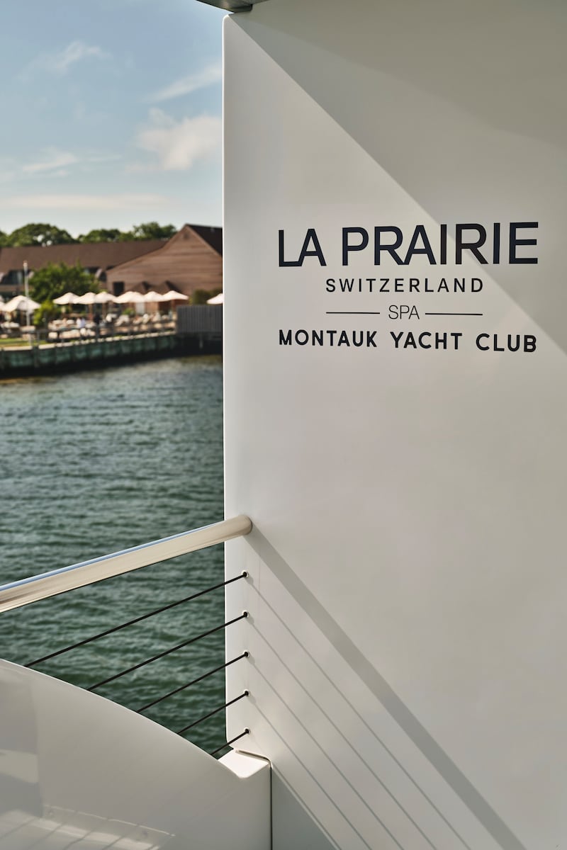 The La Prairie Spa at Montauk Yacht Club.