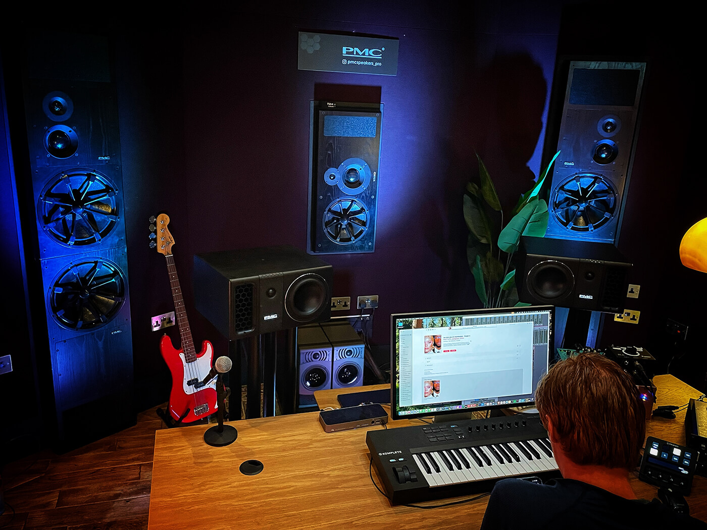 PMC’s demo space inside TaP Management’s Atmos studio at Tileyard, photo by press