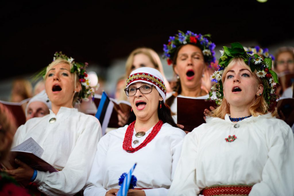 Estonia's Song Celebration in 2019. Photo by Sven Zacek.