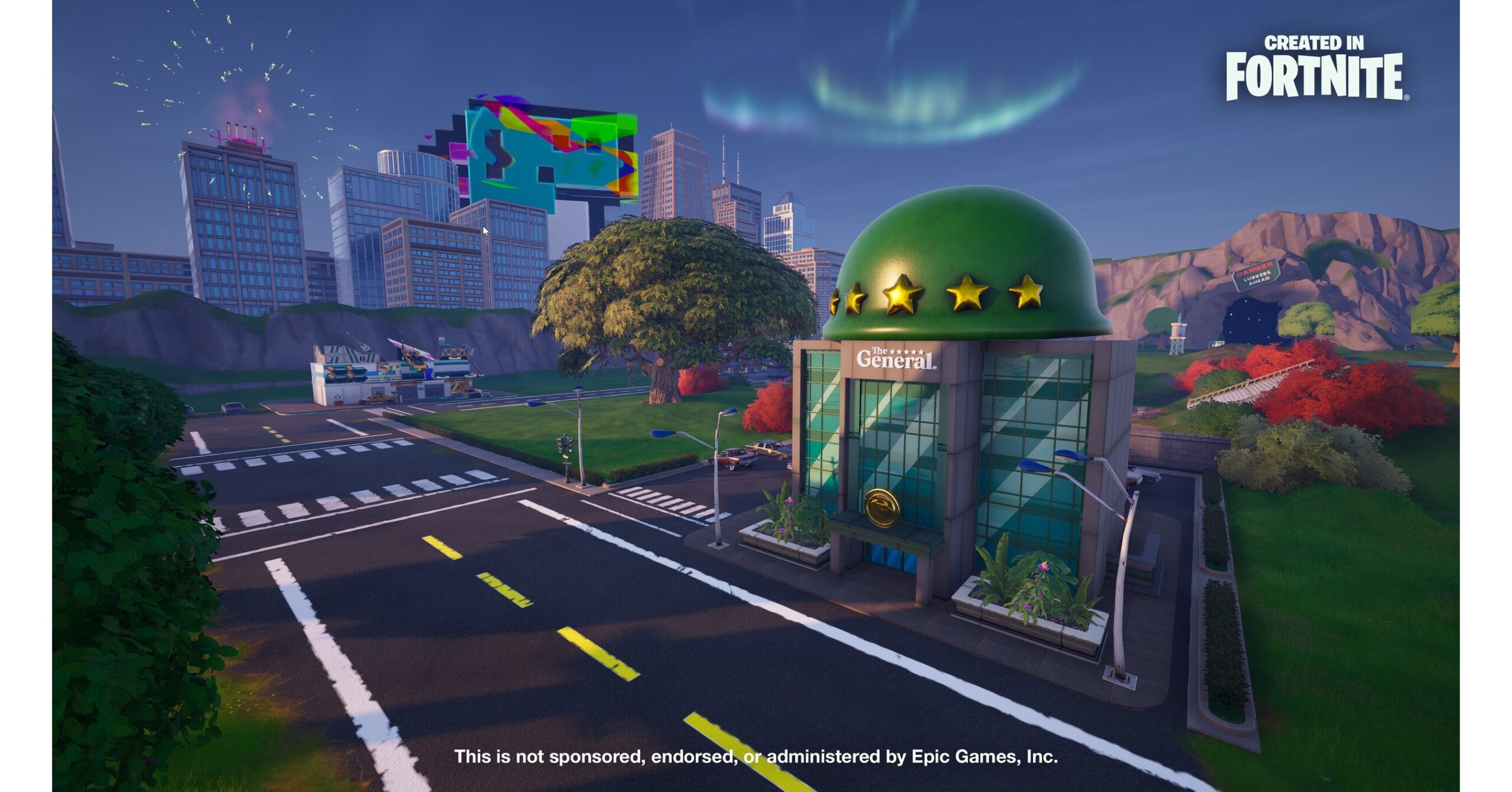The General Creates Custom Experience in Fortnite