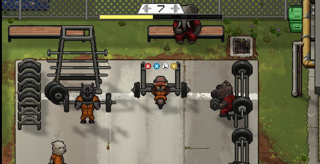 Doing Push-Ups in Back to the Dawn