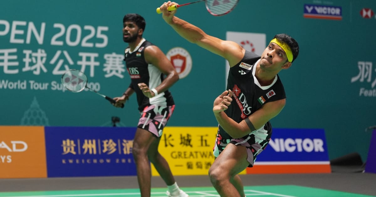 Satwik-Chirag reach semis, Unnati Hooda bows out
