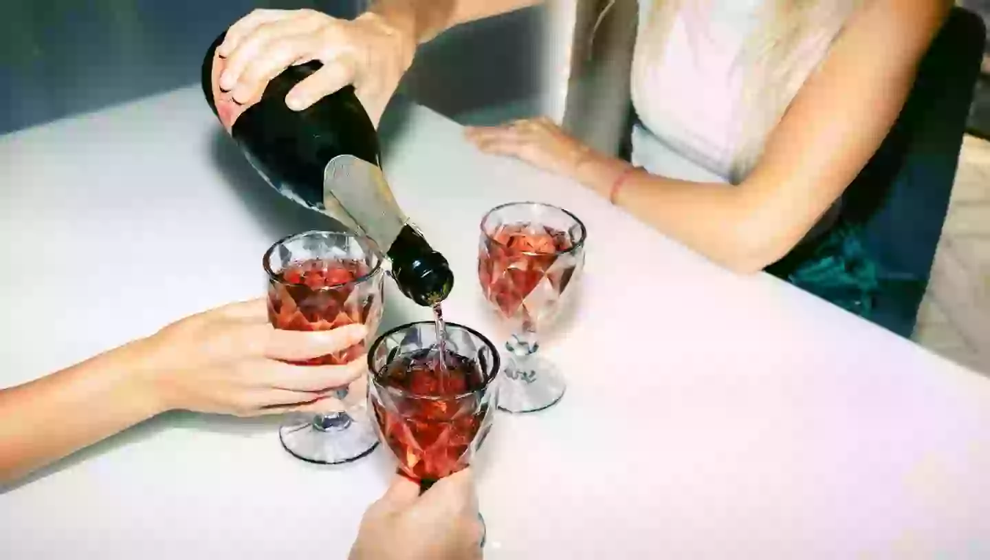 Alcohol can make the gastrointestinal side effects of weight loss drugs worse, experts say (Getty Stock Image)