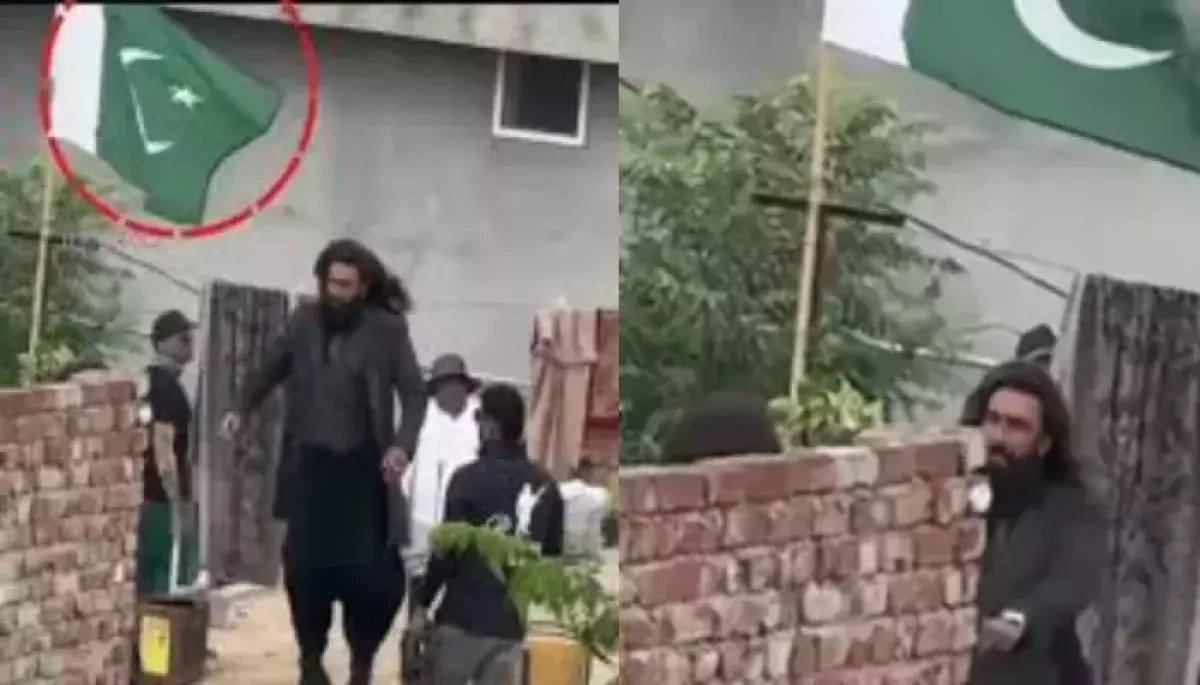 Pakistani Flag Spotted In Ranveer Singh’s ‘Dhurandhar’ Sets, Sparks Outrage, ‘Shameful Act…’