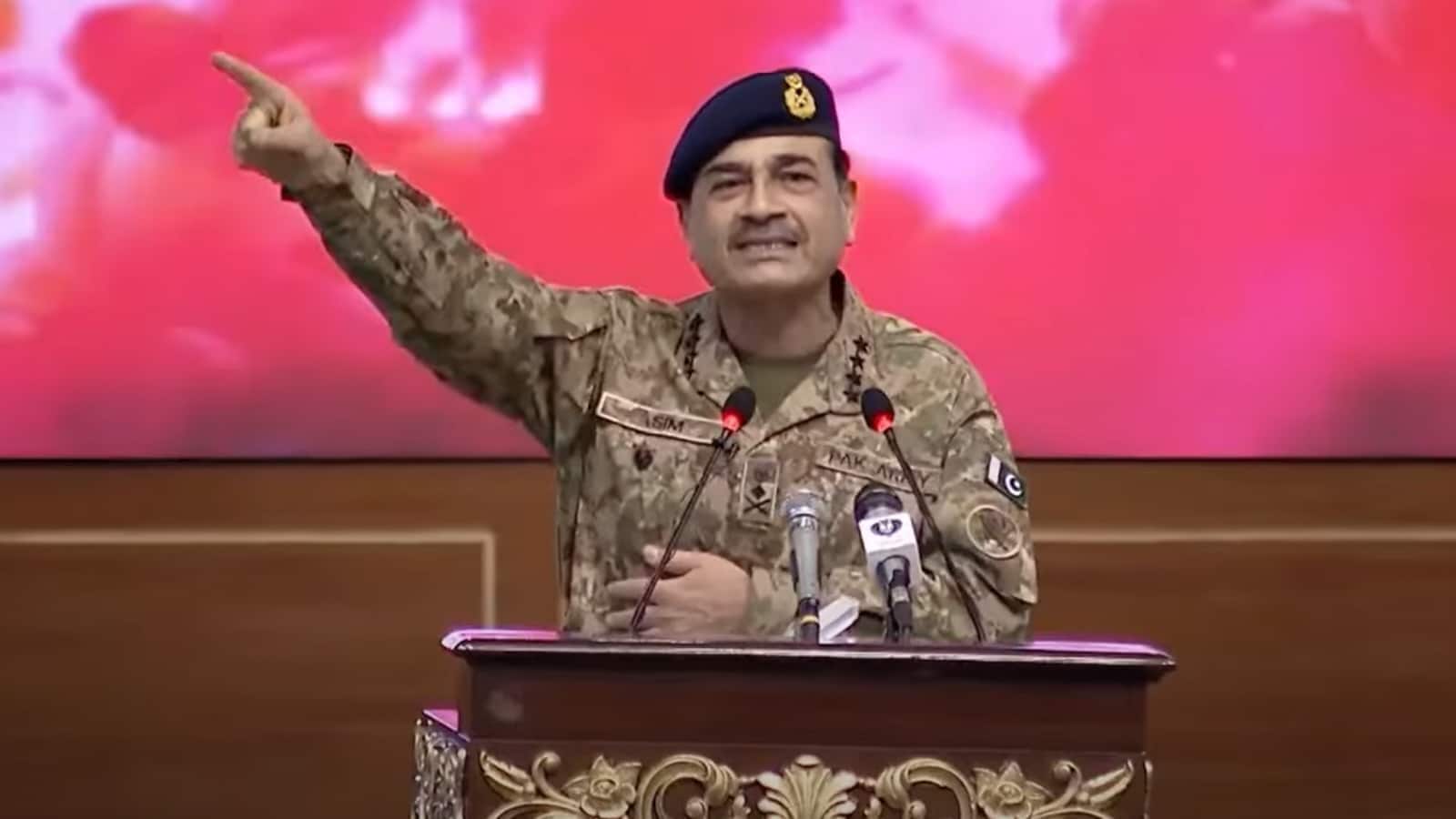 Pakistan Army chief Asim Munir backs terror groups operating in Jammu and Kashmir
