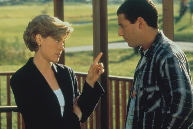 Moviestore/Shutterstock Julie Bowen and Adam Sandler in