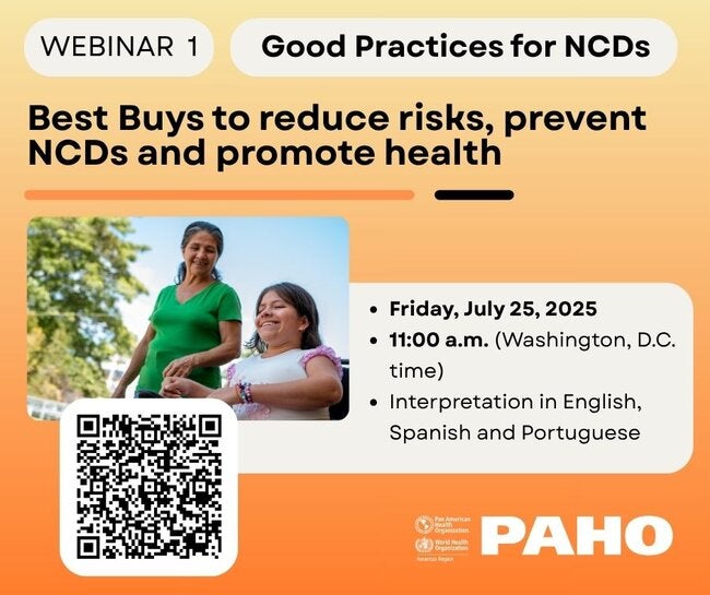 Best Buys to reduce risks, prevent NCDs and promote health – PAHO/WHO