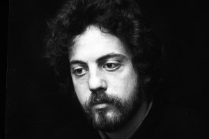 Billy Joel posed in Amsterdam, Netherlands, 1976. (Photo by Gijsbert Hanekroot/Redferns)