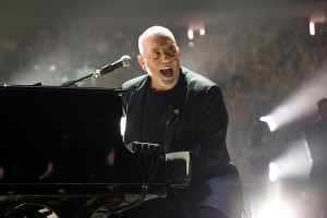 NEW YORK, NEW YORK - JULY 25:  Billy Joel performs onstage during the last show of his residency at Madison Square Garden on July 25, 2024 in New York City. (Photo by Kevin Mazur/Getty Images)