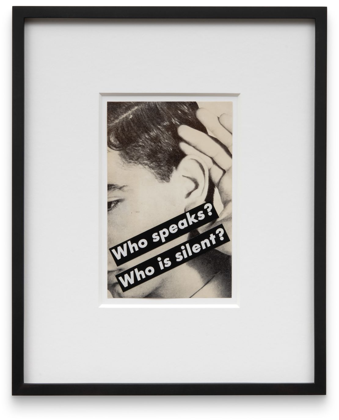 Kruger's work is currently on show as part of a solo exhibition at the Guggenheim Museum Bilbao in Spain.