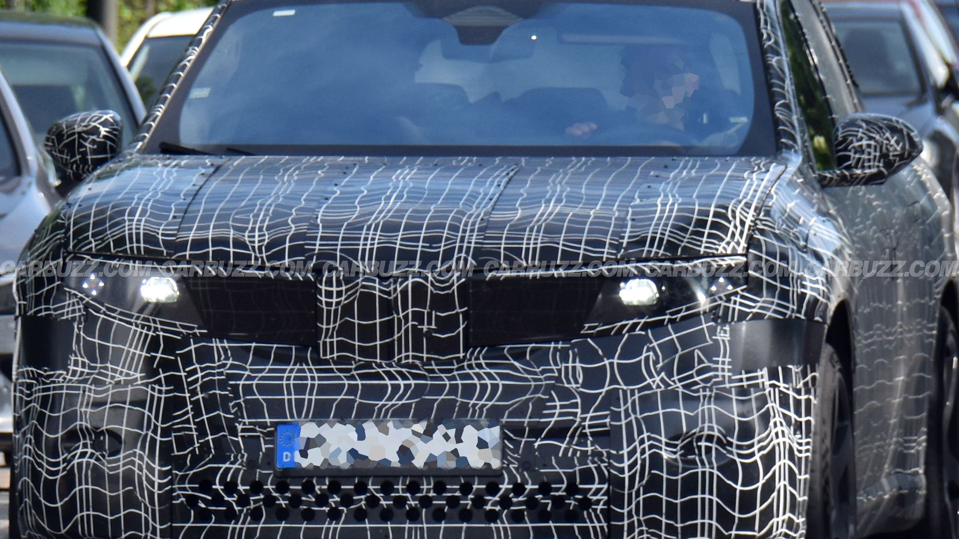 BMW IX3 M Mule Spy Photo L1