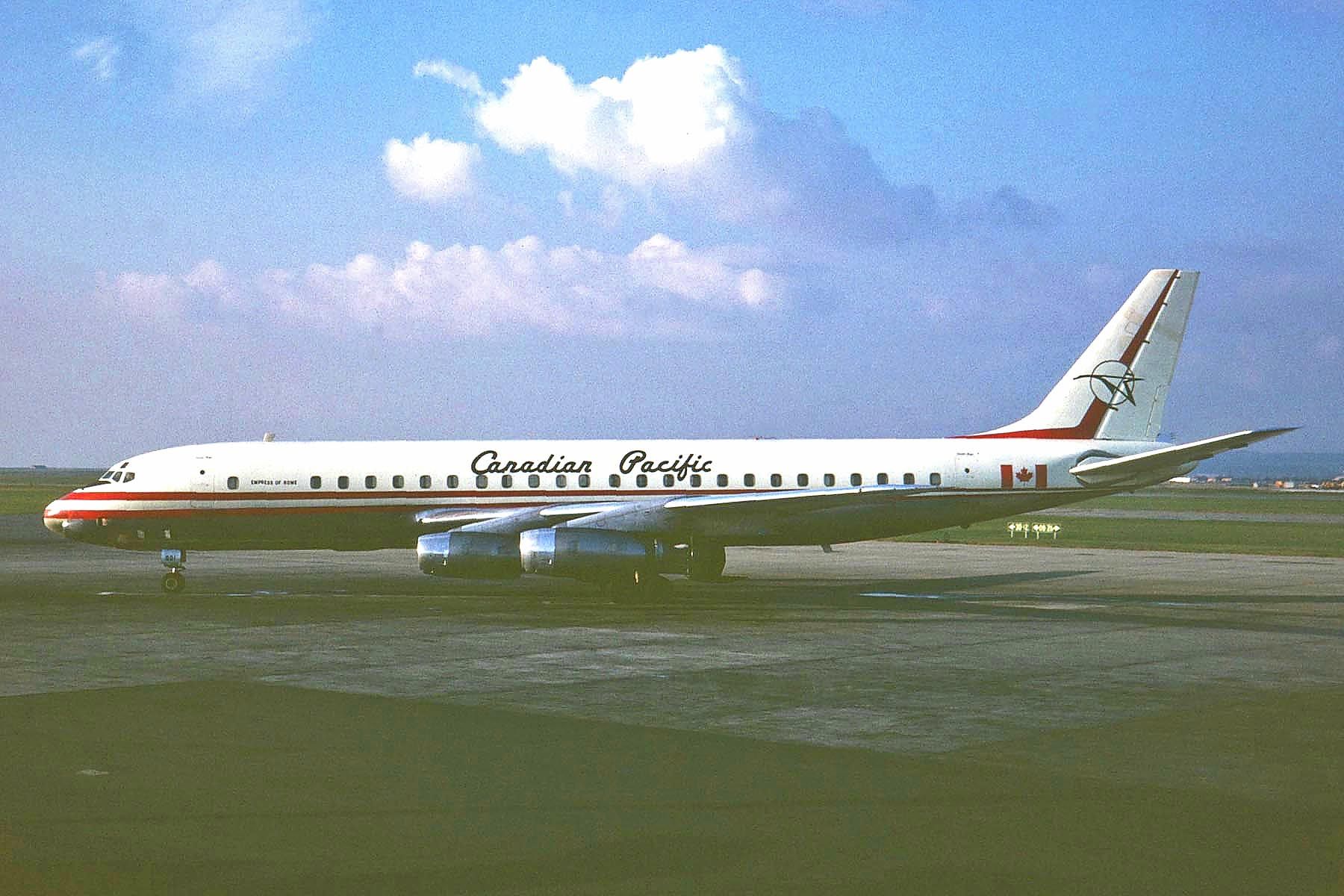 CF-CPF DC-8-43 Canadian Pacific