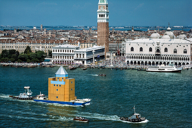 Between Fantasy and Reality: Aldo Rossi's Floating Teatro del Mundo for the First Venice Architecture Biennale - More Images