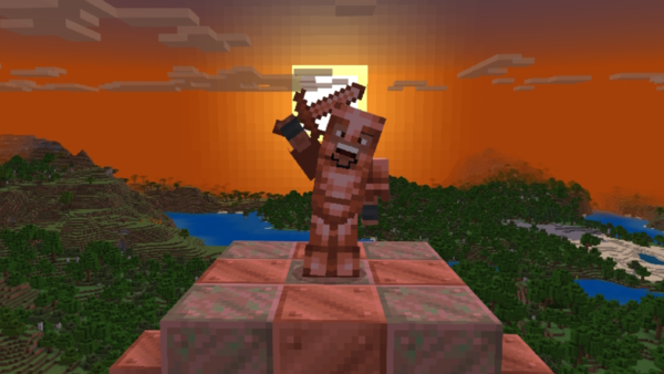 Image via Mojang Copper Armor in Minecraft