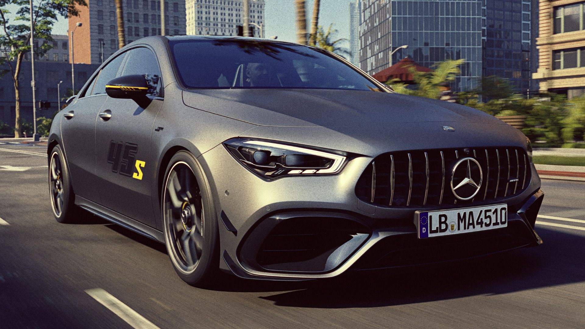 Mercedes Bids Farewell To The AMG CLA 45 S With A Final Flashy Package