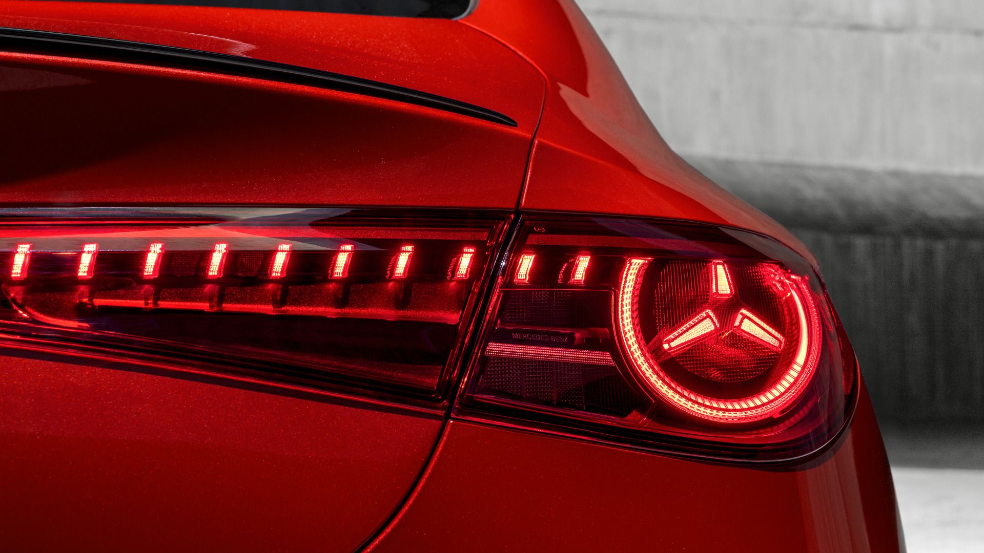 Mercedes-Benz CLA-Class taillight