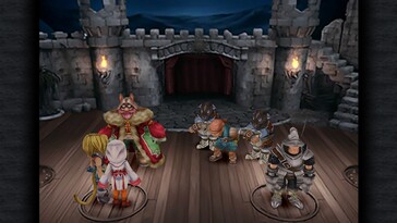 Final Fantasy 9 character models on display in PC release (Image source: Steam)