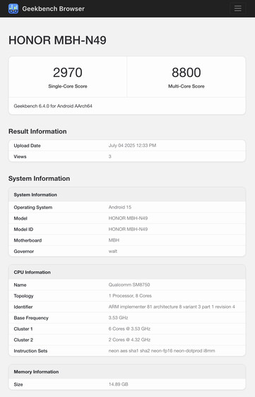 (Image source: Geekbench)