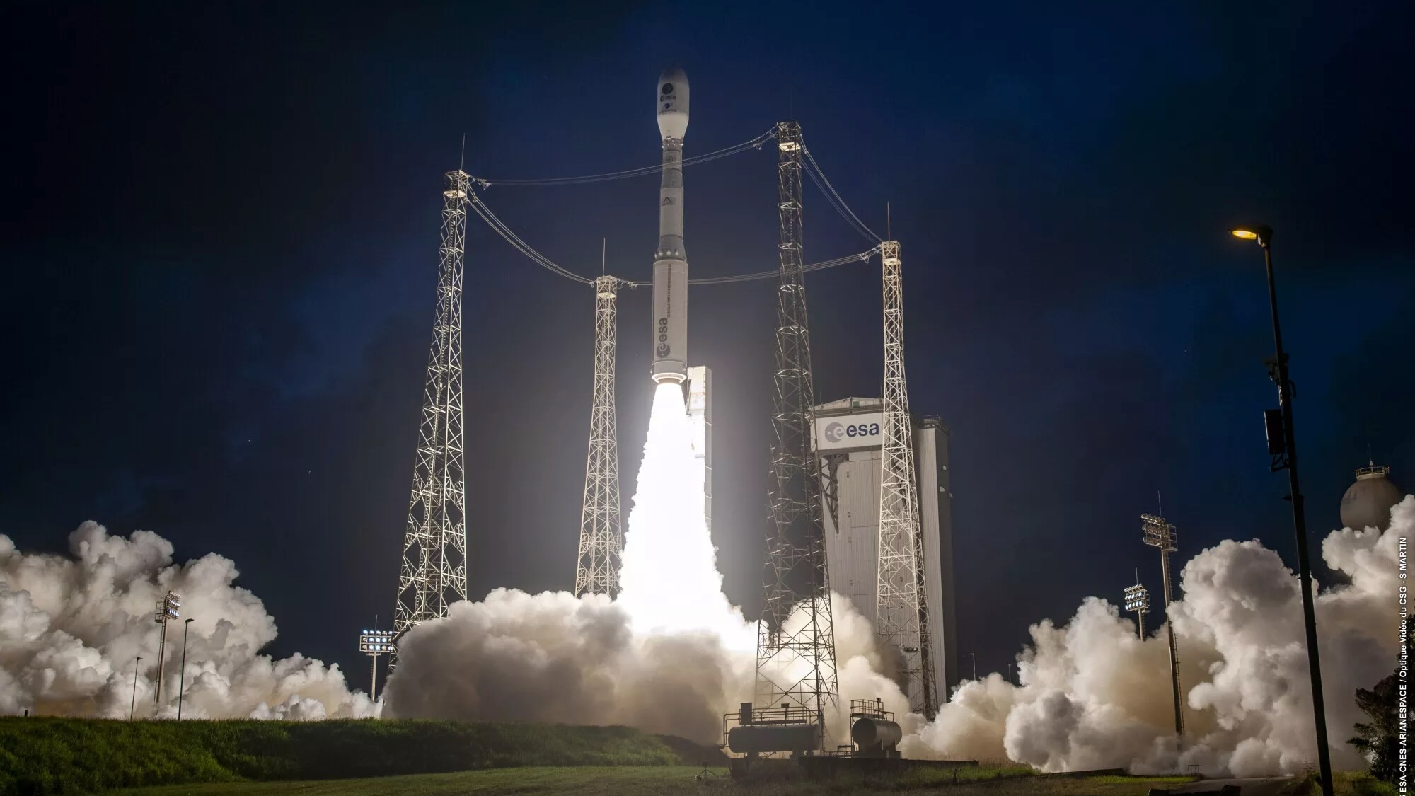European Vega C rocket launching CO2-mapping satellite and 4 Earth-observation spacecraft tonight: Watch it live