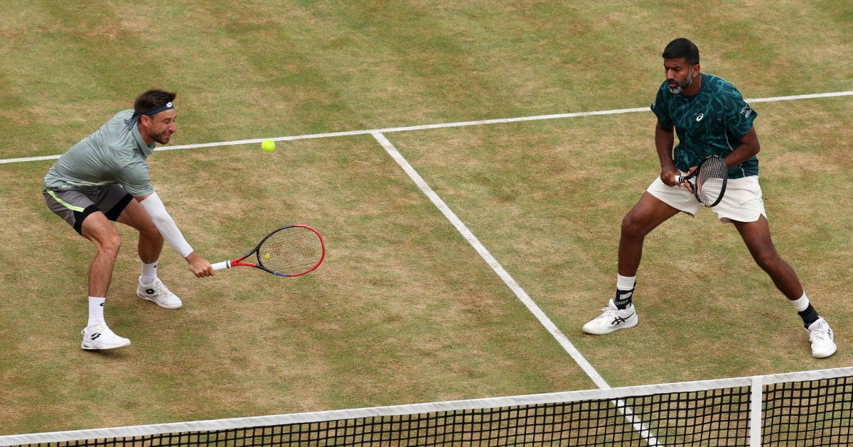 Rohan Bopanna ousted in opening round of men’s doubles
