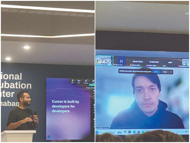 ‘Cursor’ wows Islamabad tech crowd