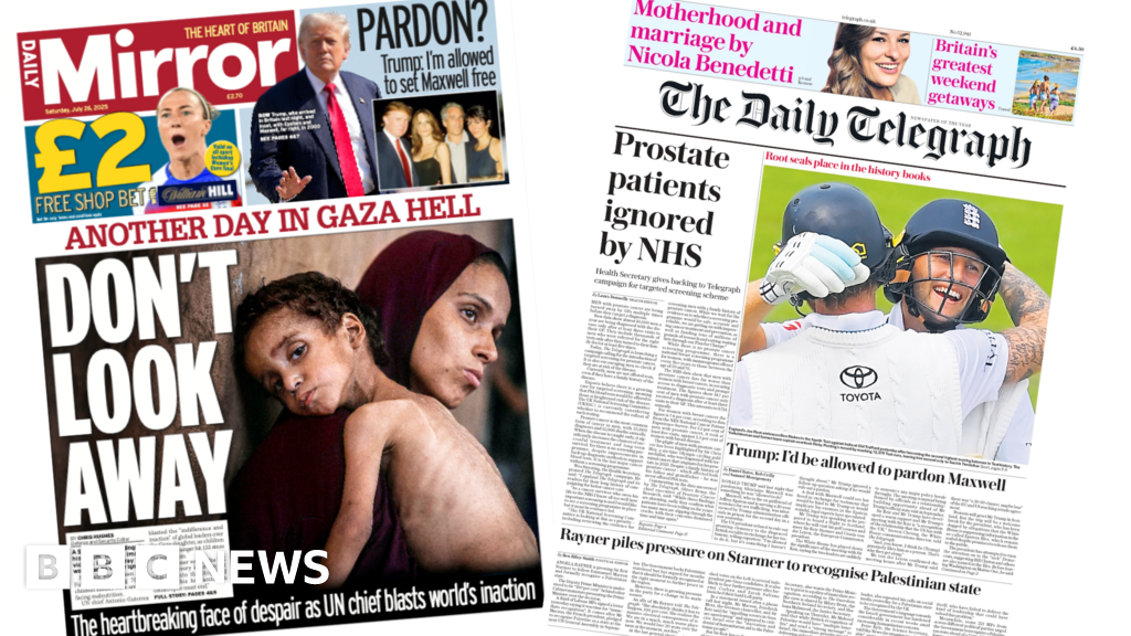 ‘Don’t look away’ and ‘Prostate patients ignored by NHS’