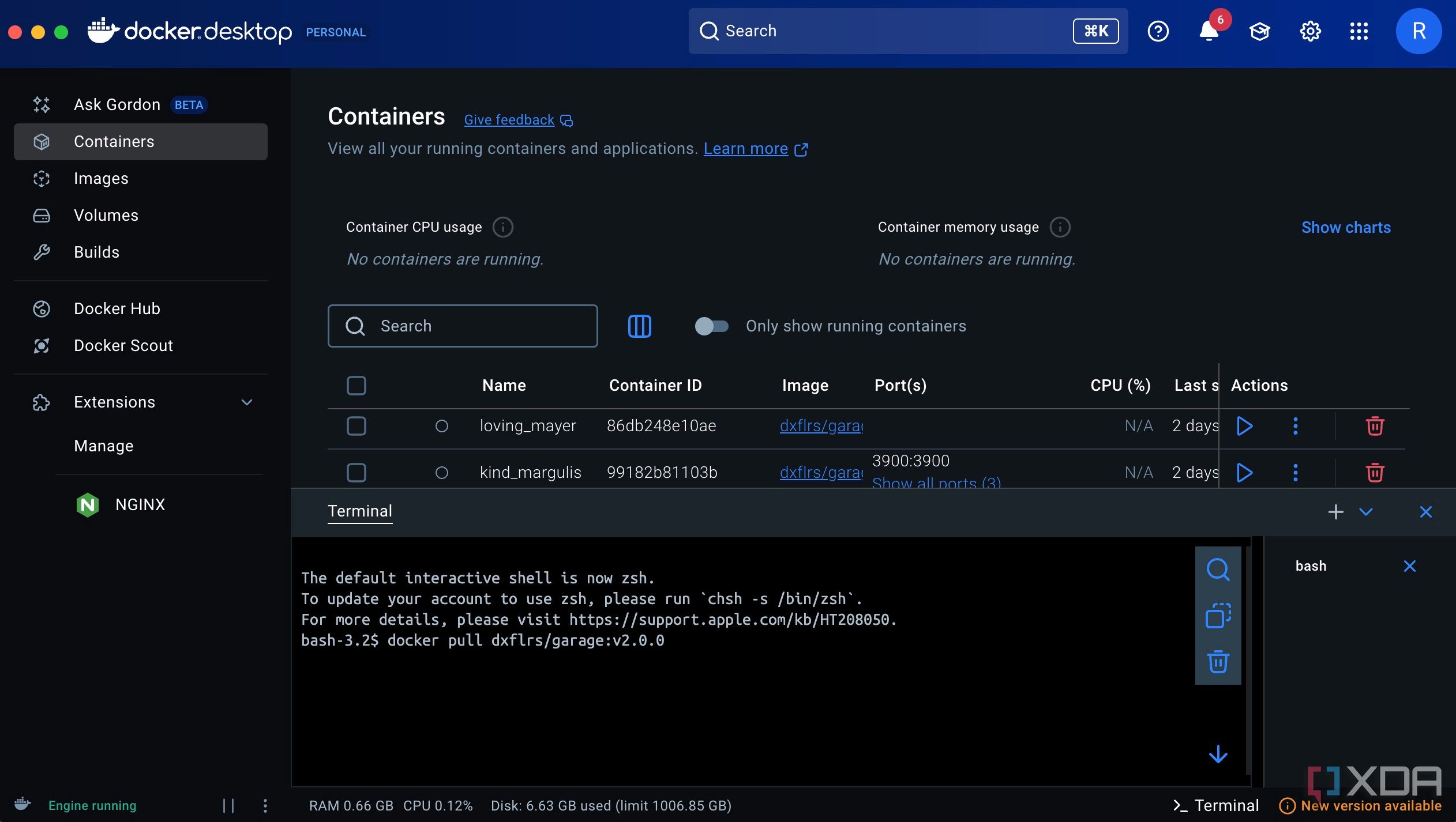 docker pull command