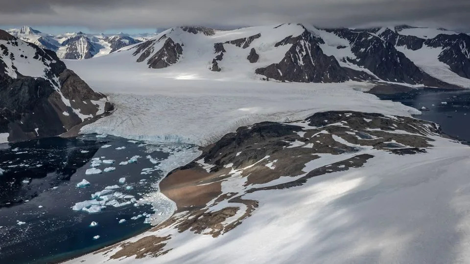 A view of Shoesmith Glacier on Horseshoe Island in Antarctica. Melting ice here and in Greenland is affecting Earth's rotation speed. - Sebnem Coskun/Anadolu Agency/Getty Images