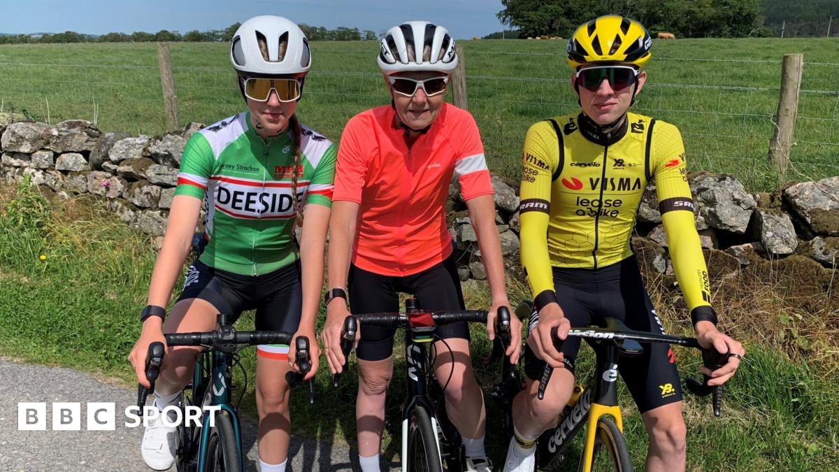 Sarah Rowe inspiring her children after personal cycling heartbreak