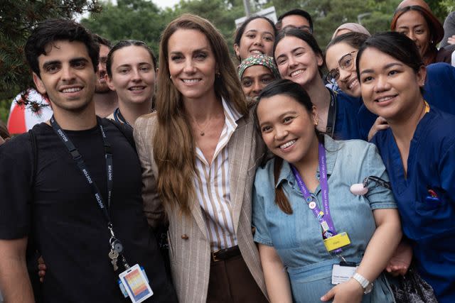 Getty Kate Middleton at Colchester Hospital on July 2, 2025