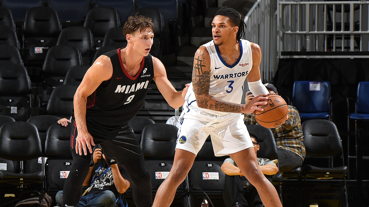 Warriors' 2025 Draftees Share Court for First Time in Summer League Loss to Heat – NBA