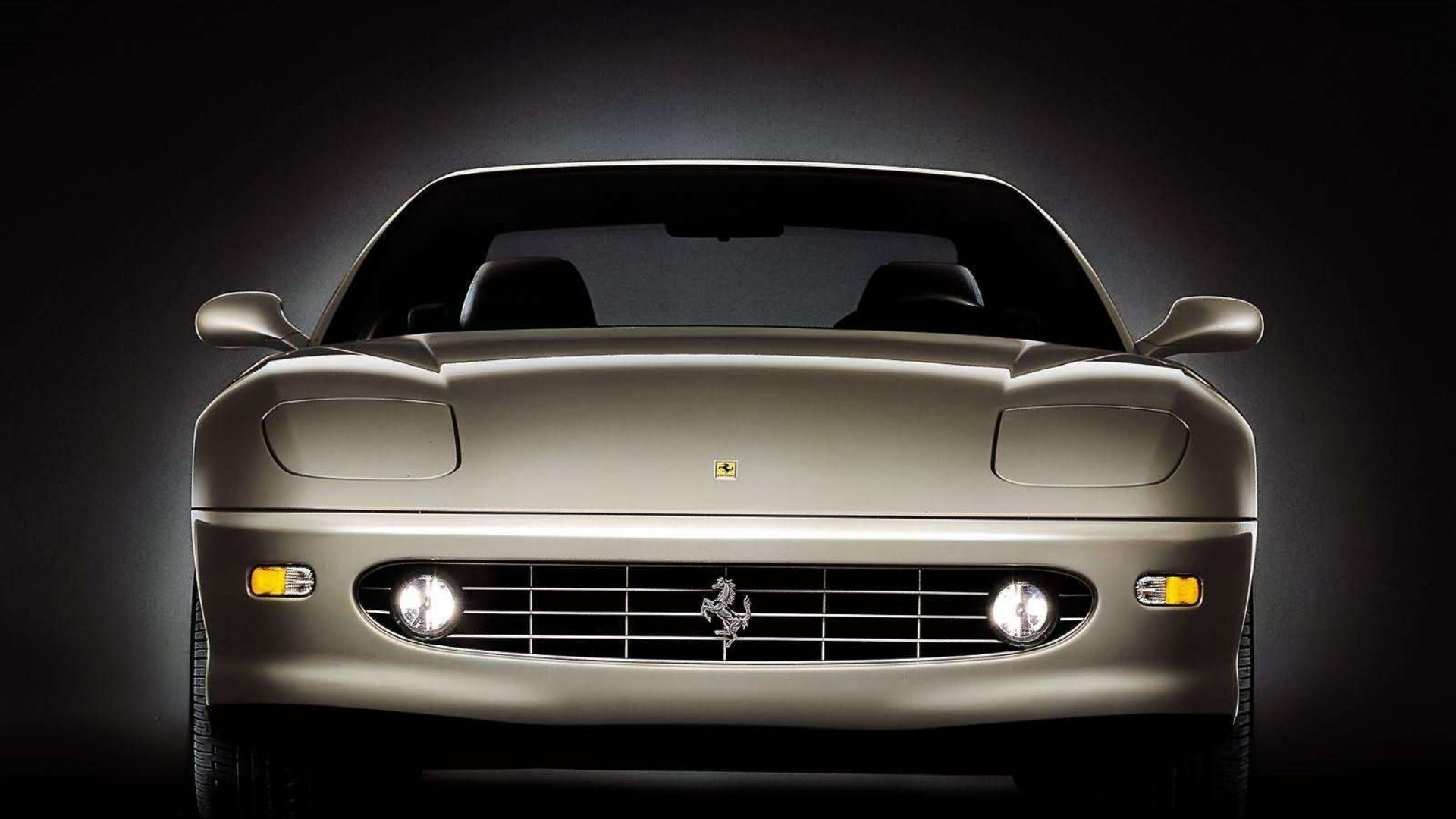 ferrari 456m gt front tan