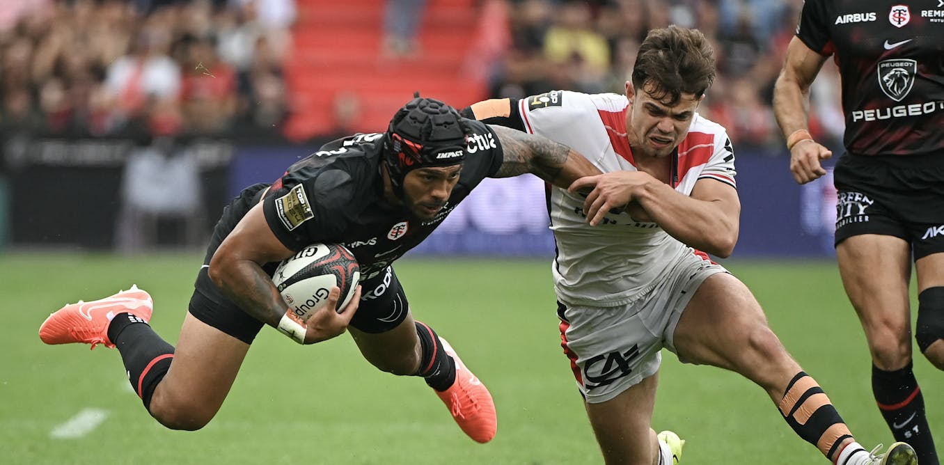 Rugby headgear can’t prevent concussion – but new materials could soften the blows over a career