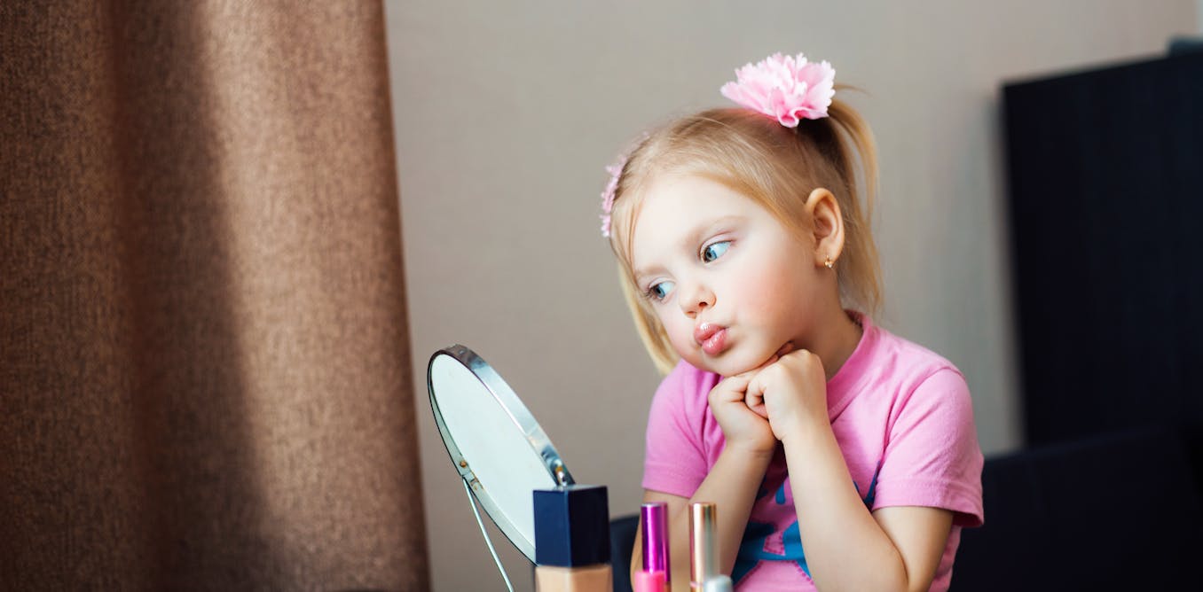 Using cosmetics on babies and children could disrupt hormones and trigger allergies