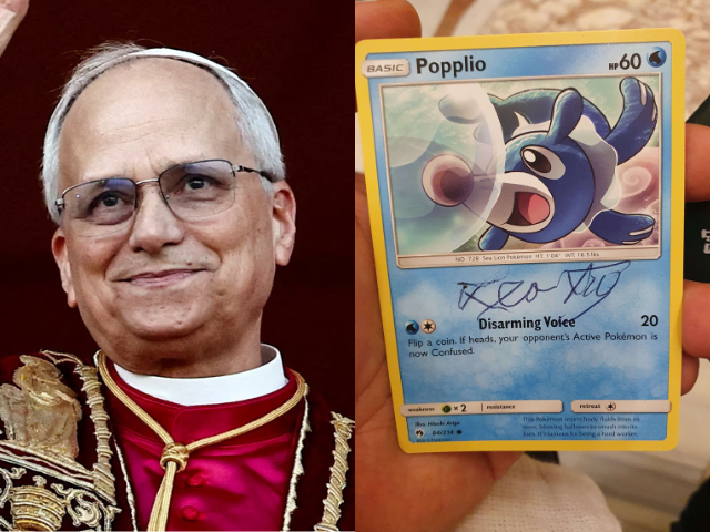 Pokémon fan goes viral for claiming Pope Leo signed his Popplio card