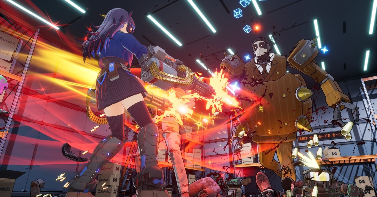 Full Metal Schoolgirl sends cyborg teens on an office rampage