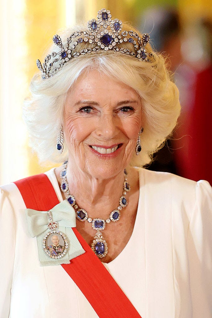 queen camilla eyebrow tattoo